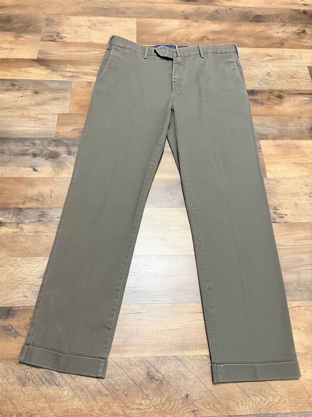 Men’s PT Torino Torino Slim Fit Stretch Chino Pants Brown Khaki